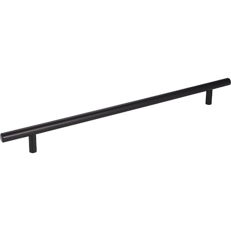 Elements 288 mm Center-to-Center Matte Black Naples Cabinet Bar Pull 368MB